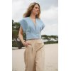 EST' SEVEN - Pfeiffer Top  |  Blue Denim
